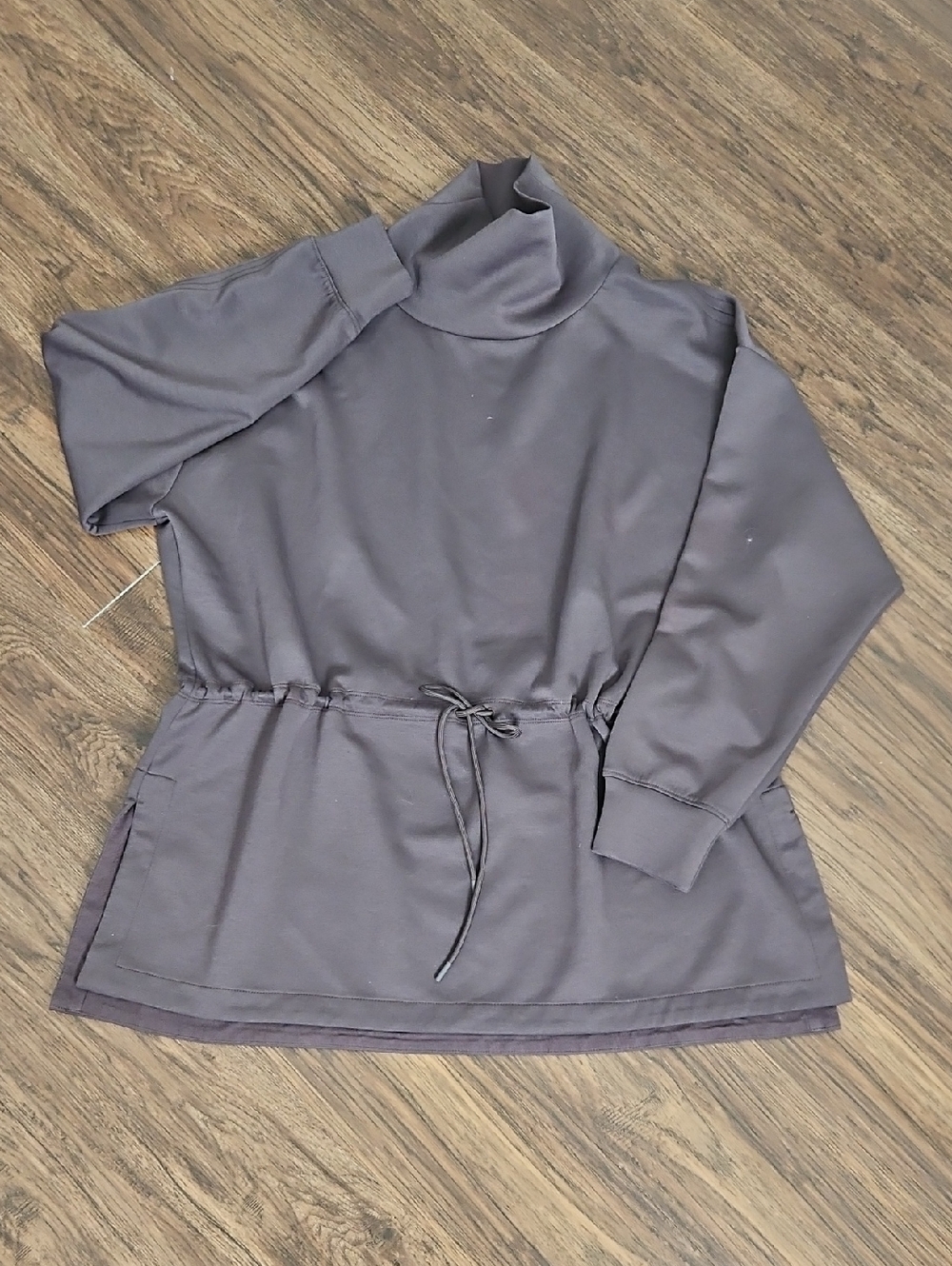 Athleta Chocolate Brown Pullover Sweatshirt, Size 1X